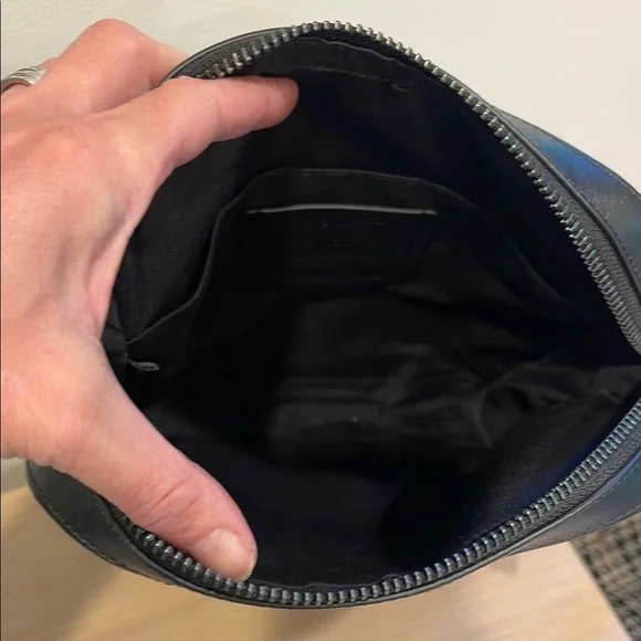 Coach Black and Gray Crossbody Bag - Picture 6 of 7